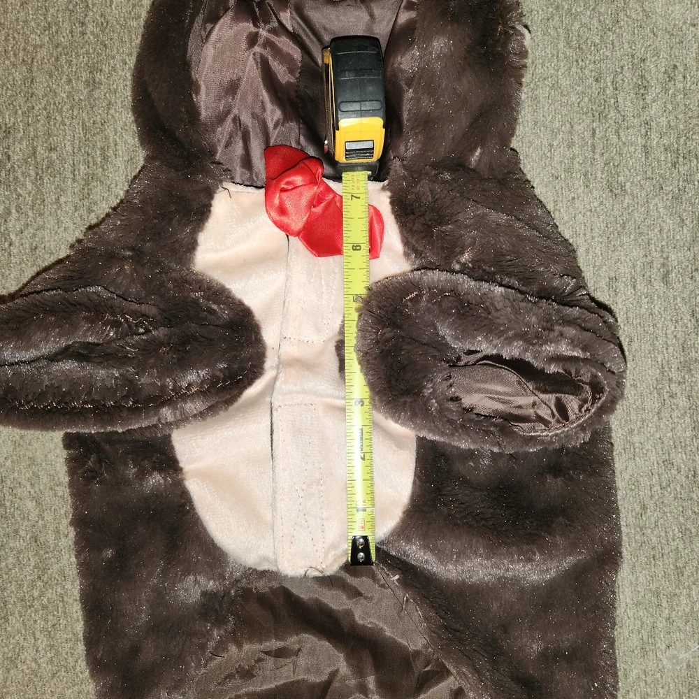 Charming Monkey Dog Costume - Brown